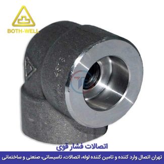 زانو 90 ساکت ولد فشار قوی